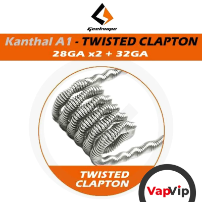 Kanthal A1 TWISTED CLAPTON - 3m Coil Wire Roll - GeekVape