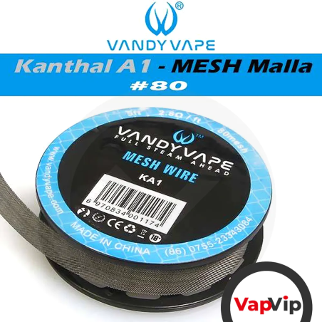 MESH Kanthal A1 KA1 - 1,5 m Mesh Wire Roll - Vandy Vape