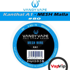 MESH Kanthal A1 KA1 - 1,5 m Mesh Wire Roll - Vandy Vape