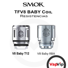 Atomizer Heads TFV8 BABY by Smok