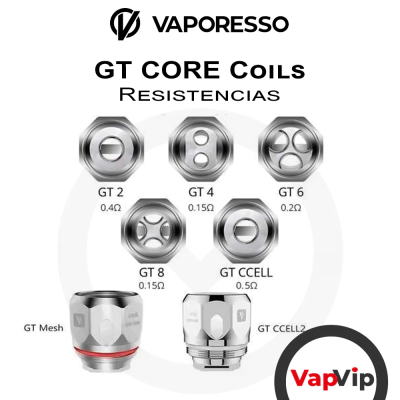 Atomizer Heads: GT Core NRG by Vaporesso