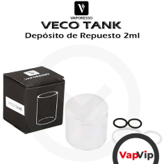 VECO TANK & VECO ONE Kit  - Vaporesso: Replacement Pyrex Tank