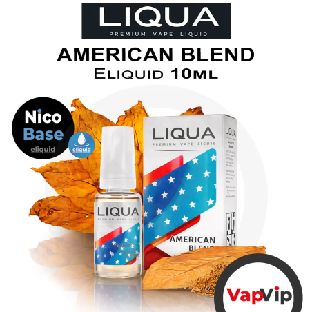 AMERICAN BLEND E-liquid 10ml - LIQUA
