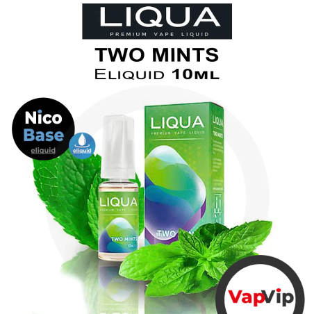 TWO MINTS E-liquid 10ml - LIQUA