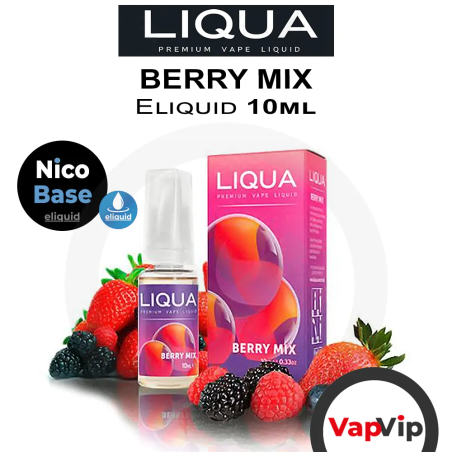 BERRY MIX E-liquid 10ml - LIQUA