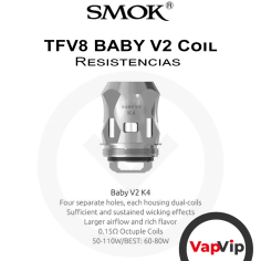 Head Coils TFV8 BABY V2- V8Baby V2- Smok