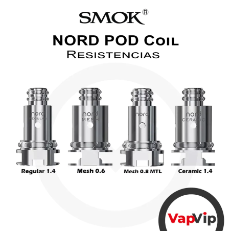 Resistencias SMOK NORD POD Coil - Smok