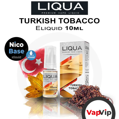 TURKISH TOBACCO E-liquid 10ml - LIQUA MIX