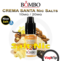 Nic Salts CREMA SANTA Bombo E-liquid 10ml