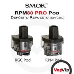 Depósito Repuesto SMOK RPM80 Pod - Smok
