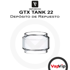 GTX Tank 22 3ml Pyrex glass replacement tank - Vaporesso