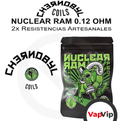 Chernobyl Coils NUCLEAR RAM 0.12Ohm - Charro Coils