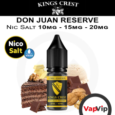 Salts DON JUAN RESERVE Sales de Nicotina - KINGS CREST
