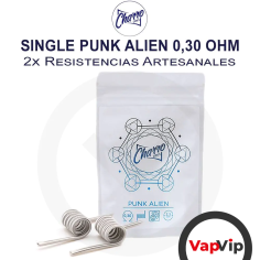 SINGLE PUNK ALIEN 0,30 Ohm handcrafted coils Charro Coils