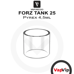 FORZ Tank 25 Pyrex glass replacement tank - Vaporesso