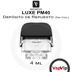 Tank Cartridge 4ml Luxe PM40 - Vaporesso