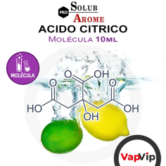 Citric Acid E330 Flavor Enhacer 10ml - Solubarome