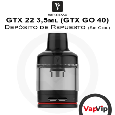 Tank Cartridge GTX 22 for GTX Go 40 - Vaporesso