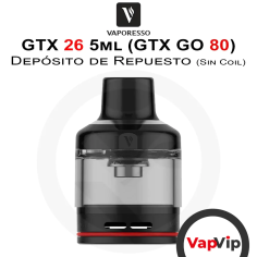Tank Cartridge GTX 26 for GTX Go 80 - Vaporesso