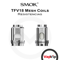 Resistencias SMOK TFV18 Mesh Coils - Smok