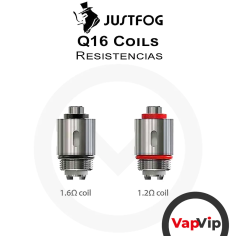 Resistencias Q16 - JustFog