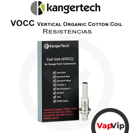 VOCC Replacement Coils KangerTech Protank 3 Aerotank Evod 2