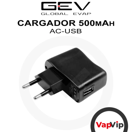 Wall Adapter 500mAh AC-USB