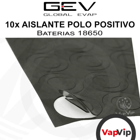Insulating Positive Pole for 18650 Batteries (pack of 10)