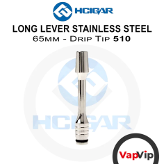 Drip Tip 510 LONG LEVER Inox - HCigar