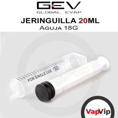 20ml Syringe with 18G needle for e-liquids