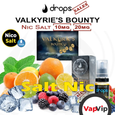 Nic Salt VALKYRIE'S BOUNTY e-liquid - Drops Sales