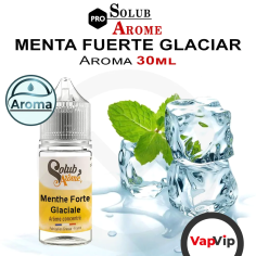 Flavor FROSTY STRONG MINT (Menthe Forte Glaciale) 30ml Concentrate - SolubArome