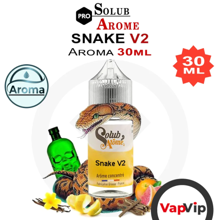 Aroma SNAKE V2 30ml Concentrado - SolubArome