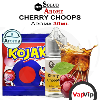 Flavor CHERRY COLA KOJAK (Cherry choops) 30ml Concentrate - SolubArome