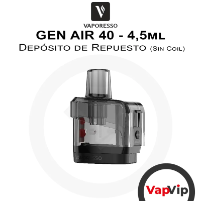 Tank Cartridge Pod Gen Air 40 4,5ml - Vaporesso