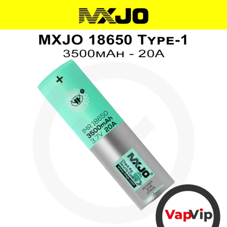 MXJO Type-2 3000mAh - 35A 18650 Batería