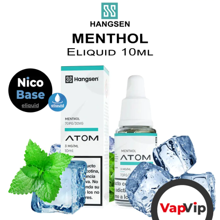 MENTHOL E-Liquid 10ml - Hangsen Atom