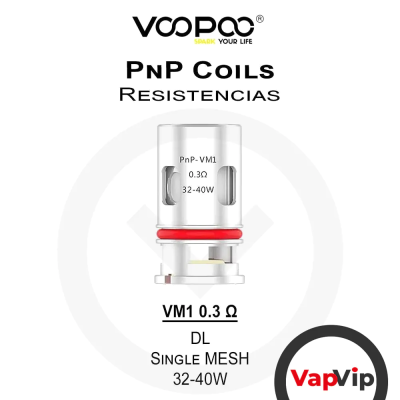 Resistencias VINCI PnP COILS - Voopoo