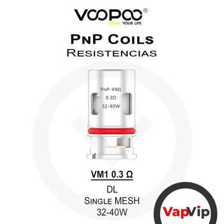 Resistencias VINCI PnP COILS - Voopoo
