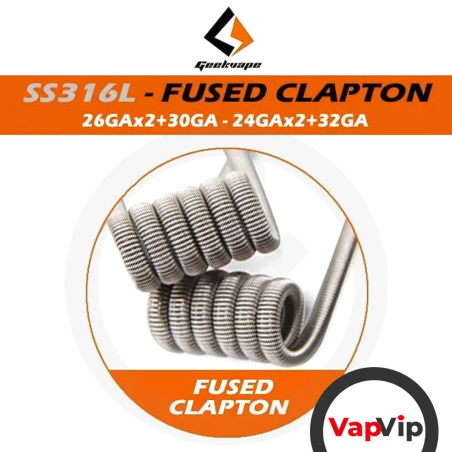 SS316L FUSED CLAPTON - 3 m Hilo para Resistencias - GeekVape