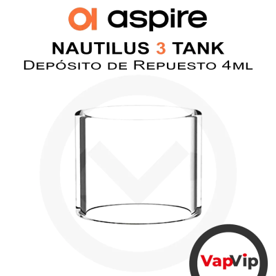 Nautilus 3 Depósito Pyrex de repuesto - Aspire