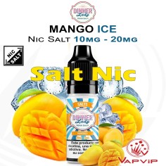 Nic Salt MANGO ICE Nicotine Salts Eliquid 10ml - Dinner Lady