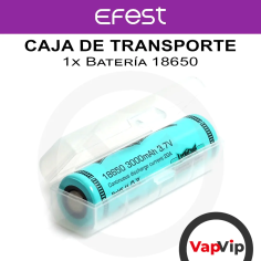 Transportation Case for 1 battery 18650