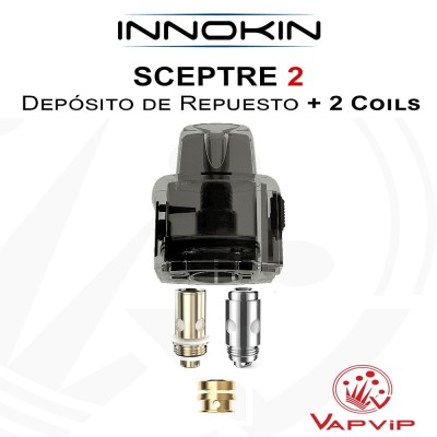 SCEPTRE 2 Tank Cartridge Pod + Coils - Innokin