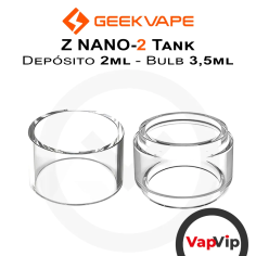 Z NANO-2 Replacement Pyrex Glass Tank - Geekvape