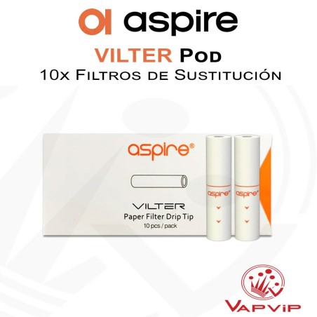 10x VILTER Drip Tip - Aspire