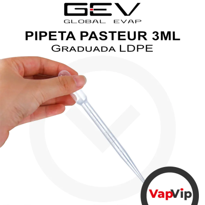 Pasteur Pipette 3ml calibrated