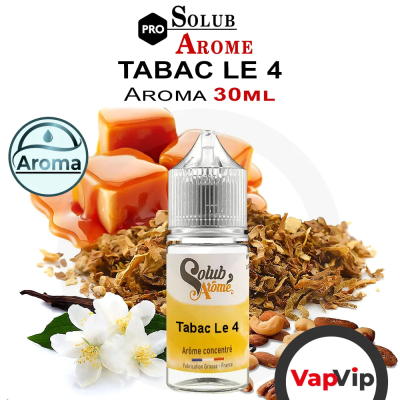 Flavor TABAC Le 4 30ml Concentrate - SolubArome