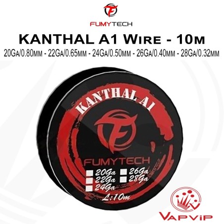 Kanthal A1 Wire Hilo para Resistencias  Fumytech