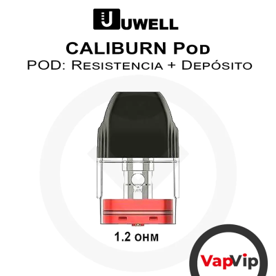1.2ohm CALIBURN POD Uwell